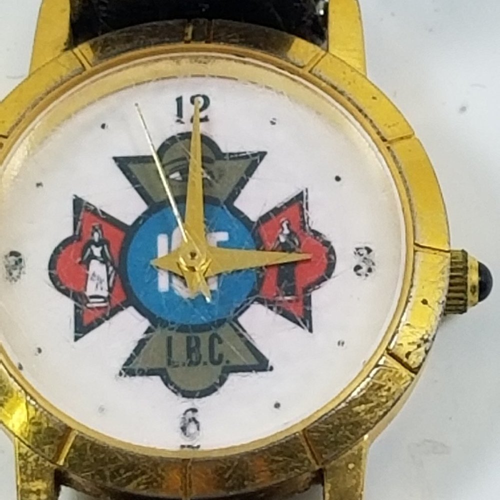 VINTAGE IOF INDEPENDENT ORDER OF FORESTERS WATCH AND PIN